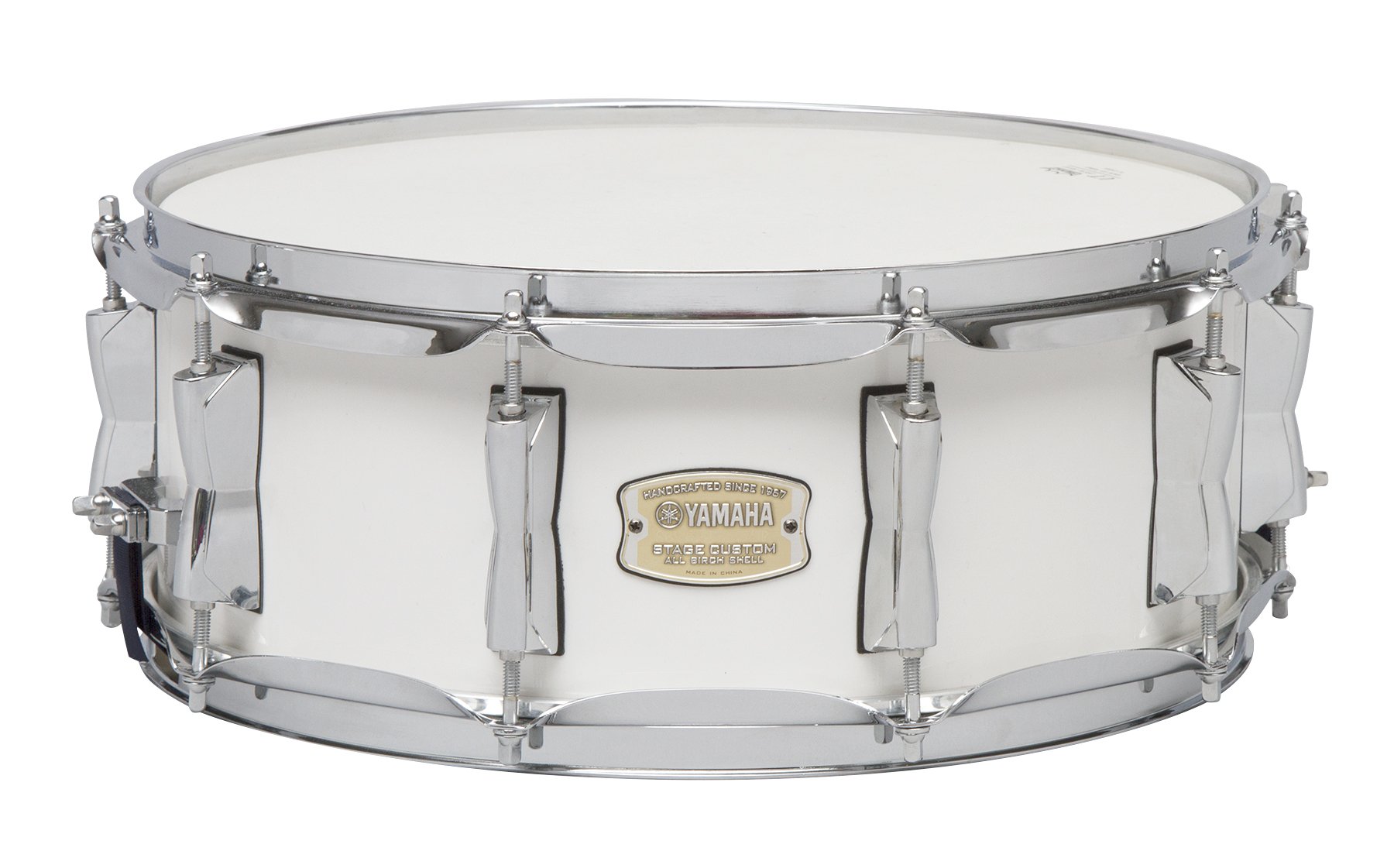 Amazon.com: Yamaha Stage Custom Birch 14x5.5 Snare Drum, Pure